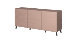 Komoda NOVA 155x40x72 róż mat Cama MEBLE