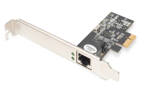 DIGITUS KARTA SIECIOWA PRZEWODOWA PCI EXPRESS 1X RJ45 2.5 GIGABIT ETHERNET 2500MBPS DN-10135 DIGITUS