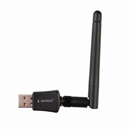 GEMBIRD BEZPRZEWODOWA KARTA SIECIOWA WIFI USB 300MBPS, ODCZEPIANA ANTENA GEMBIRD