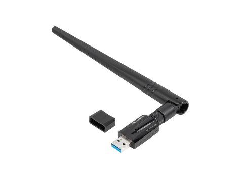 LANBERG BEZPRZEWODOWA KARTA SIECIOWA USB NC-1200-WIE AC1200 USB 3.0 DUAL BAND Lanberg