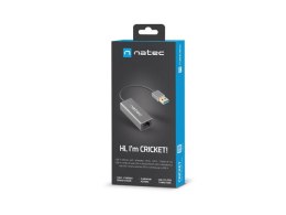 NATEC KARTA SIECIOWA CRICKET 1GB USB 3.0 1X RJ45 NA KABLU NNC-1924 NATEC