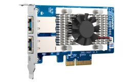 Qnap QXG-10G2T, 2x 10GbE, PCIe Gen3 x4, Low-profile QNAP