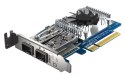 Qnap QXG-25G2SF-CX6, 2x SFP28 25Gb, Low-profile /Full-height, PCIe Gen4 x8 QNAP