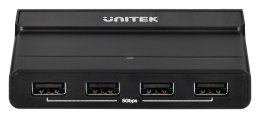 UNITEK PRZEŁĄCZNIK KVM 4X USB-A 5GBPS, AKTYWNY UNITEK