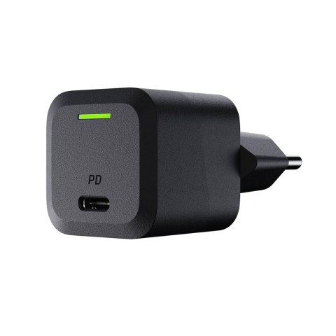 GREEN CELL ŁADOWARKA USB-C GAN GC POWERGAN 33W PD 3.0 QC 3.0 USB-C CZARNA Green Cell