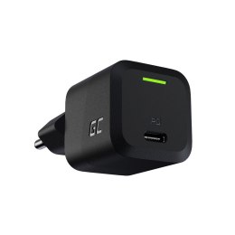 GREEN CELL ŁADOWARKA USB-C GAN GC POWERGAN 33W PD 3.0 QC 3.0 USB-C CZARNA Green Cell