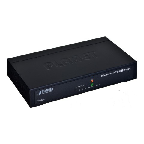 Konwenter PLANET VC-234 VDSL2 1xRJ-11, 4xRJ-45, 30A Planet