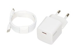 ŁADOWARKA SIECIOWA I-BOX C-38 PD30W USB-C, KABEL IBOX