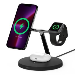 Ładowarka bezprzewodowa Belkin BoostCharge Pro 3-in-1 Wireless Charger with Official MagSafe Charging iPhone/Apple Watch/AirPods Belkin