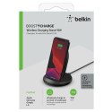 Ładowarka bezprzewodowa Belkin BoostCharge Wireless Charging Stand Qi-compatible 15W + QC 3.0 24W Wall Charger Black Belkin