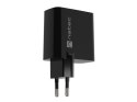 NATEC ŁADOWARKA NATEC RIBERA GAN 1X USB-A + 1X USB-C 65W CZARNA NUC-2145 NATEC