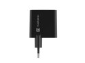 NATEC ŁADOWARKA NATEC RIBERA GAN 1X USB-A + 1X USB-C 65W CZARNA NUC-2145 NATEC