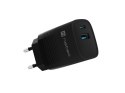 NATEC ŁADOWARKA RIBERA GAN 1X USB-A + 1X USB-C 30W CZARNA NUC-2141 NATEC