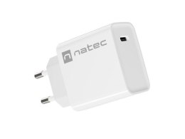 NATEC ŁADOWARKA SIECIOWA RIBERA USB-C 20W POWER DELIVERY BIAŁA NUC-2059 NATEC