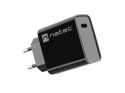 NATEC ŁADOWARKA SIECIOWA RIBERA USB-C 20W POWER DELIVERY CZARNA NUC-2060 NATEC