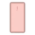 Powerbank Belkin BoostCharge Power Bank 20K 2xUSB-A + 1xUSB-C 20000mAh 15W Rose Gold Belkin