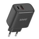 SAVIO ŁADOWARKA SIECIOWA 30W QUICK CHARGE, POWER DELIVERY 3.0 LA-06/B SAVIO