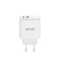 SAVIO ŁADOWARKA SIECIOWA 30W QUICK CHARGE, POWER DELIVERY 3.0 LA-06 SAVIO