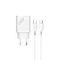 SAVIO ŁADOWARKA SIECIOWA USB QUICK CHARGE POWER DELIVERY 3.0 18W 1M CABLE LA-05 SAVIO