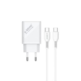 SAVIO ŁADOWARKA SIECIOWA USB QUICK CHARGE POWER DELIVERY 3.0 18W 1M CABLE LA-05 SAVIO