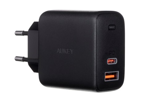 AUKEY PA-B3 BLACK ŁADOWARKA SIECIOWA 65W 2XUSB-C AUKEY