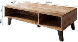 Ława/ Stolik NORD 110cm dąb wotan/antracyt Cama MEBLE