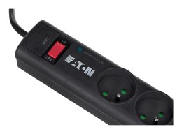 Listwa przeciwprzepięciowa EATON PS6F (6 x UTE; 10 A; kolor czarny) EATON