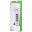 Listwa zasilająca Belkin Power Surge 8-PORT + 2xUSB-A 18W 900J 2m Grey/White Belkin