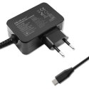 QOLTEC ŁADOWARKA GAN POWER PRO | 1XUSB-C | 45W | 5-20V | 2.25-3A | CZARNA Qoltec