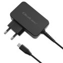 QOLTEC ŁADOWARKA GAN POWER PRO | 1XUSB-C | 45W | 5-20V | 2.25-3A | CZARNA Qoltec