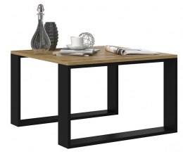 Stolik MODERN MINI 67x67xH40 artisan/czarny TOP E SHOP