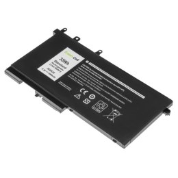 GREEN CELL BATERIA DE146V2 3DDDG 93FTF DELL LATITUDE 5280 5290 5480 5490 5495 5580 5590 2900MAH 11.4V Green Cell