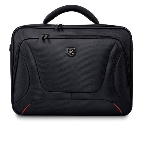 Torba na laptopa PORT DESIGNS Courchevel 160512 (Clamshell; Backfile; 14/15,6"; kolor czarny) PORT DESIGNS