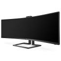 Monitor Philips 499P9H/00 (48,8"; VA; 5120x1440; DisplayPort, HDMI x2; kolor czarny) Philips