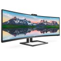 Monitor Philips 499P9H/00 (48,8"; VA; 5120x1440; DisplayPort, HDMI x2; kolor czarny) Philips