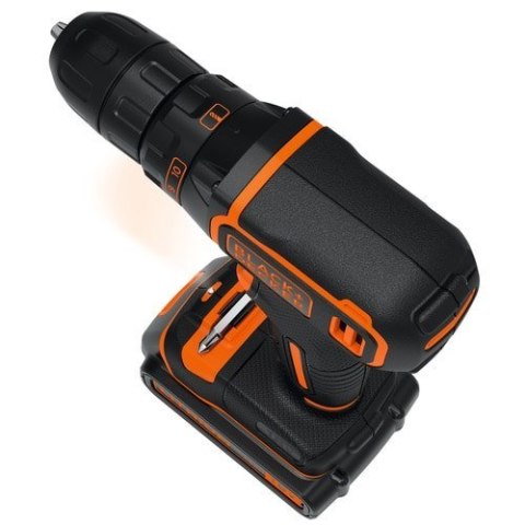 Wiertarko-wkrętarka 18V CDC18BAFC-QW BLACK+DECKER BLACK+DECKER