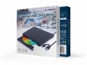 GEMBIRD ZEWNĘTRZNA NAGRYWARKA DVD 8X, CD 24X USB 3.1 SLIM CZARNA GEMBIRD