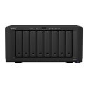 NAS Synology DS1821+; Tower; 8x (3.5"/2.5" SATA HDD/SSD); AMD Ryzen V1500B;,4 GB DDR4 (max. 32GB),4 x 1GbE RJ-45 Synology