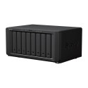 NAS Synology DS1823xs+; Tower; 8x (3.5" SATA HDD/2.5" SATA SSD); AMD Ryzen V1780B, 8 GB DDR4 ECC SODIMM (max. 32GB), 2x 1GbE RJ- Synology