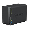 NAS Synology DS223; Tower; 2x (3.5" SATA HDD)/2.5" HDD SSD); Realtek RTD1619B;,2GB DDR4, 1x 1GbE RJ-45 Synology