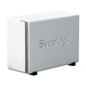 NAS Synology DS223j; Tower; 2x (3.5" SATA HDD); Realtek RTD1619B; ,1 GB DDR4, 1x 1GbE RJ-45 Synology