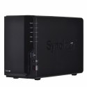 NAS Synology DS224+; Tower; 2x (3.5" SATA HDD); Intel Celeron J4125;,2GB DDR4 (max. 6GB), 2x 1GbE RJ-45 Synology