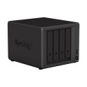 NAS Synology DS923+; Tower; 4x (3.5" SATA HDD); AMD Ryzen R1600; 4 GB DDR4 ECC SODIMM (max. 32GB), 2x 1GbE RJ-45 Synology