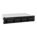 NAS Synology RS1221+, 2U RACK, 8x (3.5" SATA HDD/2.5" SATA HDD), AMD Ryzen V1500B, 4 GB DDR4 ECC SODIMM, 4x 1GbE RJ-45 Synology