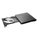 SAVIO NAGRYWARKA ZEWNĘTRZNA TYPU SLIM CD/DVD R/RW - USB C/USB-A, AK-59 SAVIO