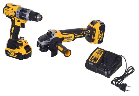 Zestaw COMBO 18V DCD796, DCG405 + 2x5,0Ah DCK208 DeWalt