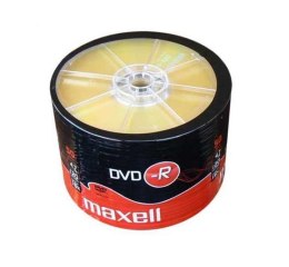 MAXELL DVD-R 4,7GB 50 szt  w opakowaniu SHRINK. Prędkość zapisu 16X, 120 min. Przeznaczenie nagrywanie Multimediów. Maxell