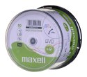 MAXELL DVD+R 4,7GB, 50 szt. w opakowaniu cake (szpindel). Prędkość zapisu 16X, 120 min. Płyty do nadruku atramentowego. Przeznac Maxell