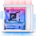 Jonsbo D41 MESH Screen ATX Tempered Glass - white Jonsbo