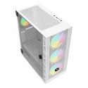 SAVIO OBUDOWA PC ARGB MESH/GLASS RAPTOR WHITE X1 SAVIO